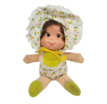 MATTEL 8" VINTAGE 1980 BABY BONNET BEANS BIB DOLL GIRL STUFFED ANIMAL PL... - $38.00