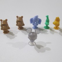 Disney Micro Pops Lot 6 Popz Figures Solid Colors Glitter Mickey Dumbo G... - £11.59 GBP