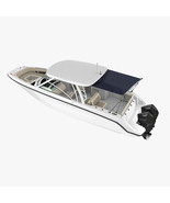Marine Yacht Hard Top Stern Shade Extension Kit Black Blue Grey MA 045 7-10 - $954.60 CAD