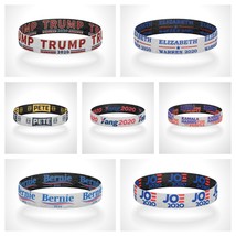 Reversible President Candidates 2020 Bracelet Wristband Stretch Bracelet - £9.59 GBP