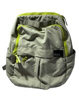 Lululemon Everyday Backpack Yellowish Green Bag (Zipper Tennis Ball Yellow) - $56.95
