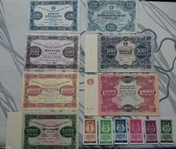 High quality COPIES with W/M Russia banknotes 1922-1923 years. FREE SHIP... - £43.26 GBP