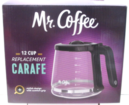 New Mr Coffee 12 Cup Replacement Carafe Glass BVMC-RC - £18.21 GBP