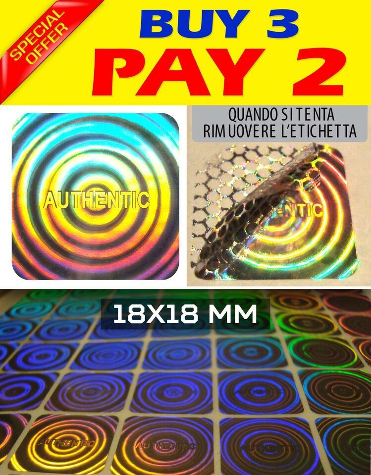 320 HOLOGRAM TAMPER PROOF SECURITY WARRANTY VOID STICKER LABEL SEALS  0.... - $15.90