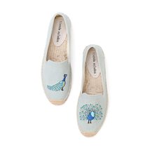 Zapatillas Mujer Casual Shoes New Sapatos Slipper Embroidery Sweet Slip Smoking  - £40.25 GBP