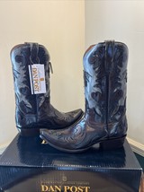Dan Post Men&#39;s Emilio Outlay Western Boot Snip Toe, Cognac, 7.5 EW - $5,370.57 MXN