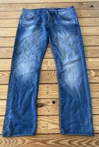 Flying Machine Euro Line Men’s Slim Tapered Jeans Size 34x29 Blue Q11 - $19.70