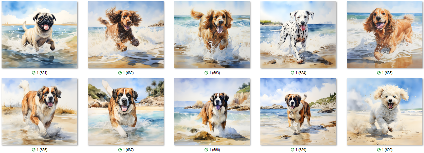 Cat & Dog Sublimation Ready To Press Transfer Prints Bundle Of 10 Transfer Desig Item image 14