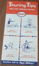 Esso - Touring Tips - 1954 Time &amp; Trouble Savers Pamphlet - VGC - COLLECTIBLE - £5.53 GBP