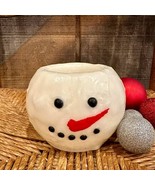 Snowman head round Led Candle with Timer - $29.99