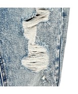 Tinseltown Deconstructed High Rise Skinny Jeans Women&#39;s 1 Medium Faded Blue - £7.01 GBP