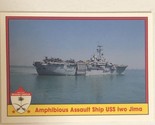 Vintage Operation Desert Shield Trading Cards 1991 #59 Amphibious Assault - $1.97