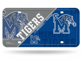 Memphis Tigers University Of Memphis Usa Made License Plate - £24.12 GBP