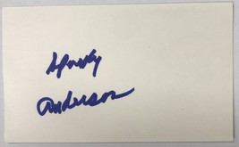 Sparky Anderson (d. 2010) Signed Autographed 3x5 Index Card - Baseball HOF - £11.87 GBP
