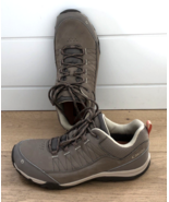 Excellent OBOZ Ousel 10 Nubuck Leather Cinder Stone Low Hiking Shoes - $79.19
