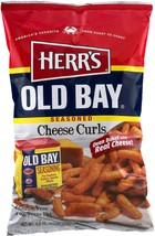 Herr&#39;s Old Bay Seasoned Cheese Curls, 3-Pack 7.5 oz. Bags - £24.42 GBP