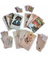 Lot 25 Piece Vintage Postcard Reproduction Junk Journal Ephemera Craft S... - $21.99