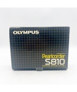 Vintage 1980s Olympus Pearlcorder S810 Microcassette W Box And Cassettes... - £31.23 GBP