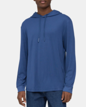 Theory Men&#39;s Modal Blend Traer Jersey Hoodie in Sargasso Blue M0199526-2XL - £61.75 GBP