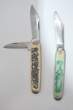 2 Vintage U.S.A Knives&#39;&#39;&#39; Coca Cola**Dick Tracy** both are Carbon Steel - £15.57 GBP