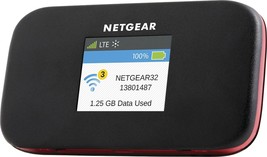 NEW Netgear Around Town Air Card 4G LTE Prepaid Mobile Hotspot black - $46.98