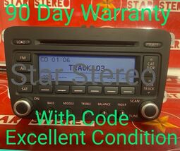 2006-2010 VW Passat AM FM Audio Radio Stereo 6 Disc CD Player 1K0035180C... - $113.85