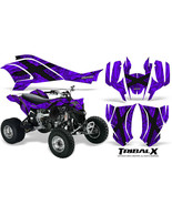 CAN-AM DS450 GRAPHICS KIT CREATORX DECALS STICKERS TRIBALX PURPLE-PURPLE - $174.55