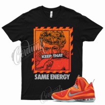 ENERGY Shirt for Lebron 9 Total Orange Metallic Silver Team MangoBig Bang 19 8 - $25.64+