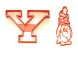 Youngstown State University Penguin Pete Set Of 2 Cookie Cutters USA PR1314 - £3.90 GBP