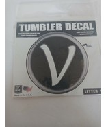 Tumbler Decal Letter V - €9,25 EUR