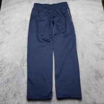 And1 Pants Mens M Blue High Rise Elastic Waist Zipper Pocket Activewear - $25.72