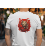 &quot;Fiery Beast: Red Dragon Flame Demon T-Shirt&quot; - $18.99+