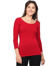 M-Rena High Quality Extra Soft 3/4 Long Sleeve Tee Top - £20.45 GBP