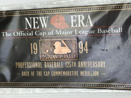 1994 New Era Major League Baseball 125th Anniversary MLB Lapel Hat Pin Pinback - £4.75 GBP