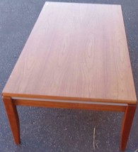 Vintage Solid Wood Coffee Table - Natural Cherry Veneer Finish - GENTLY USED-GDC - £237.40 GBP