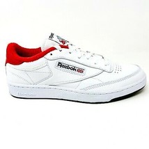 Reebok Club C 85 Eric Emanuel White Red Mens Shoes Casual Sneakers FY3412 - £55.91 GBP+