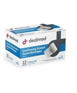 Dealmed 2&quot; Sterile Conforming Stretch Gauze Bandages, 4.1 Yards Latex Fr... - $22.42 CAD