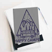 Adventure-Themed Hardcover Journal with Wraparound Print, 5&quot;x7&quot;, Perfect for Wri - £21.40 GBP