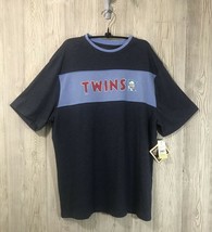 Genuine Merch Minnesota Twins Mens Multicolored Short Sleeve Tee Size XL... - $11.88