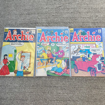 ARCHIE Lot of 3 Comics: July 1963 No. 138, June 1966 No. 164, June 1967 No. 182 - $22.28