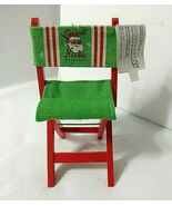 Dept 56 Saint Nick&#39;s Campground Ornament Camp Director Chair Retired San... - $383.11 MXN