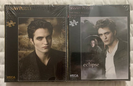 2 Twilight Saga 1000 Piece Jigsaw Puzzles Edward &amp; Bella / Edward New Se... - $15.80
