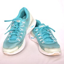 Nike Lunarglide 4 Breathe Turquoise White Women&#39;s Size 9 Running Shoes - $22.51