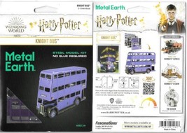 Harry Potter Triple Decker Knight Bus Metal Earth Steel Model Kit NEW SEALED - £15.14 GBP