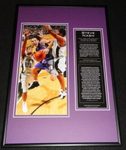 Steve Nash Phoenix Suns Framed 12x18 Photo Display B - £51.79 GBP