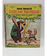 Antique 1946-1947 Walt Disney&#39;s UNCLE REMUS A Little Golden Book Joel C.... - £10.79 GBP