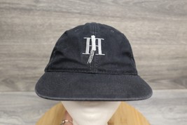 Young An Hat Co Adjustable Cap Strap Back One Size Black John Hardy Collection - £13.92 GBP