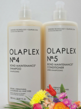 Olaplex No. 4 Shampoo and No. 5 Conditioner Duo With Pumps 33.8 oz each