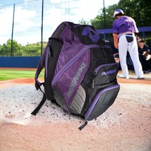 DeMarini Voodoo OG Backpack (Purple/Black) Baseball Bat Bag - $49.00
