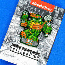 TMNT Teenage Mutant Ninja Turtles Michelangelo Mirage Comics Enamel Pin Mikey - £11.85 GBP